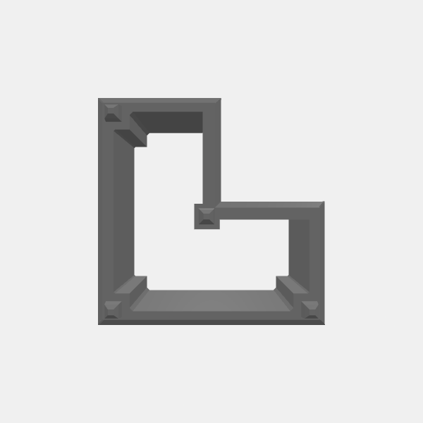Battletech Building Terrain - Small Building 2 - Mid 1 v1.0.stl