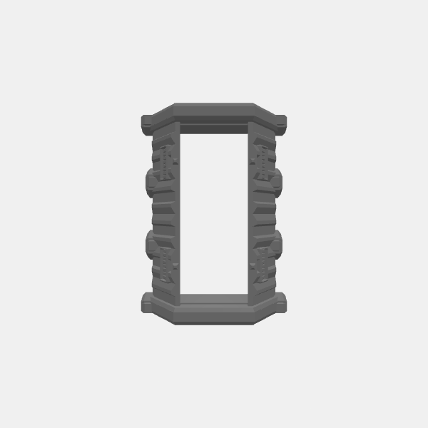 Sci Fi - Forward Output Bunkers - Barracks - Building v1.0.stl