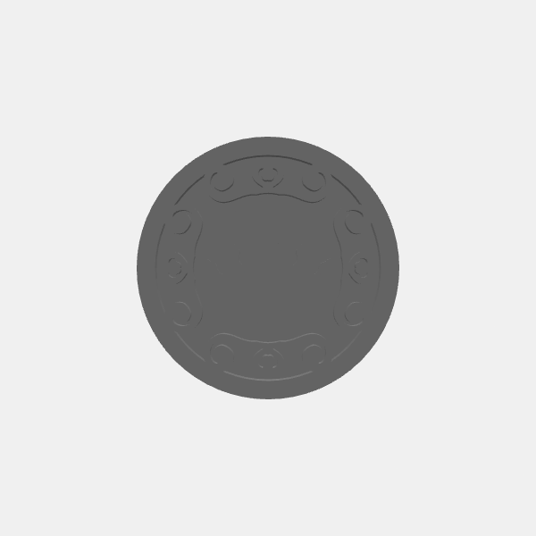 Carnevale Game Bits - Token - Command Point v1.0.stl