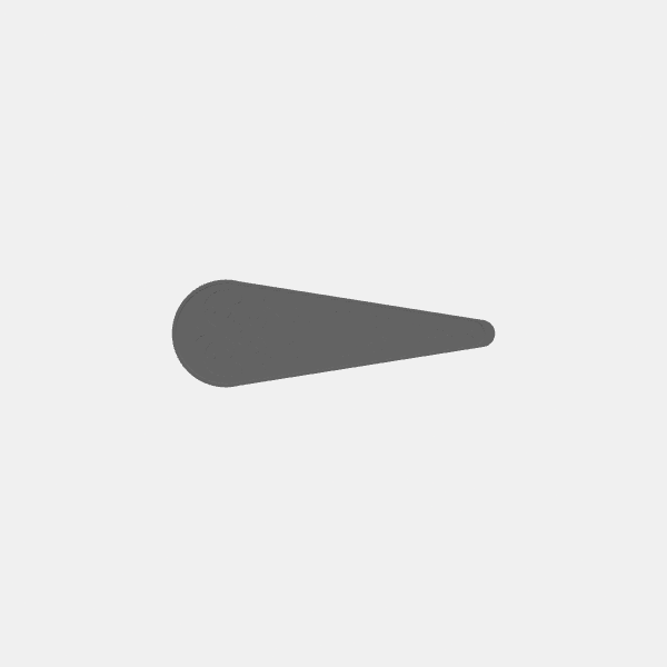 Carnevale Fancy Game Bits - Template - Teardrop v1.0.stl