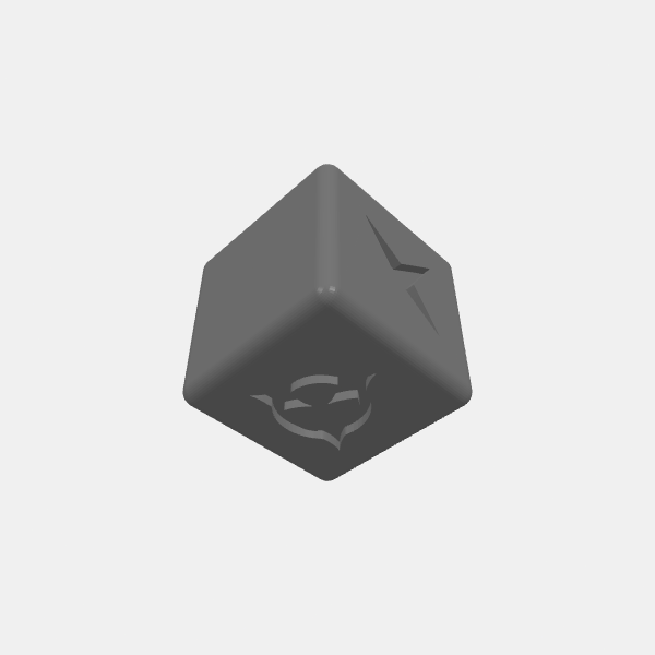 Genesys Dice Set - D6 - Setback v1.0.stl