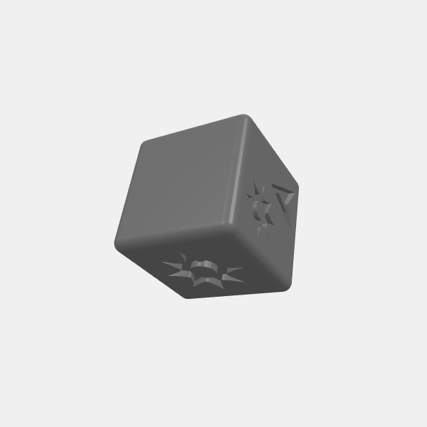 Genesys Dice Set - D6 - Boost v1.0.stl