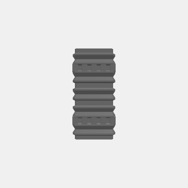 Sci Fi - Forward Output Bunkers - Barracks - Roof v1.0.stl