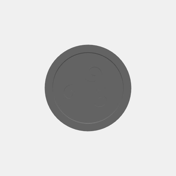Sword Weirdos - Token - Cloud v1.0.stl