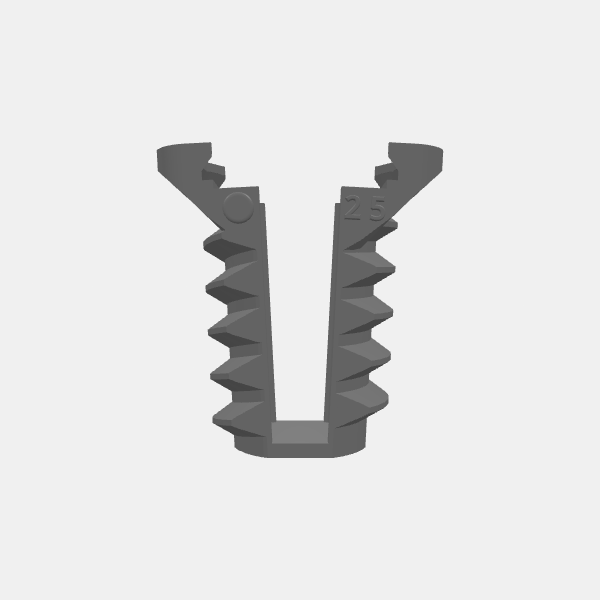 Badger Painting Handle - Insert - Round 25 v1.5.stl