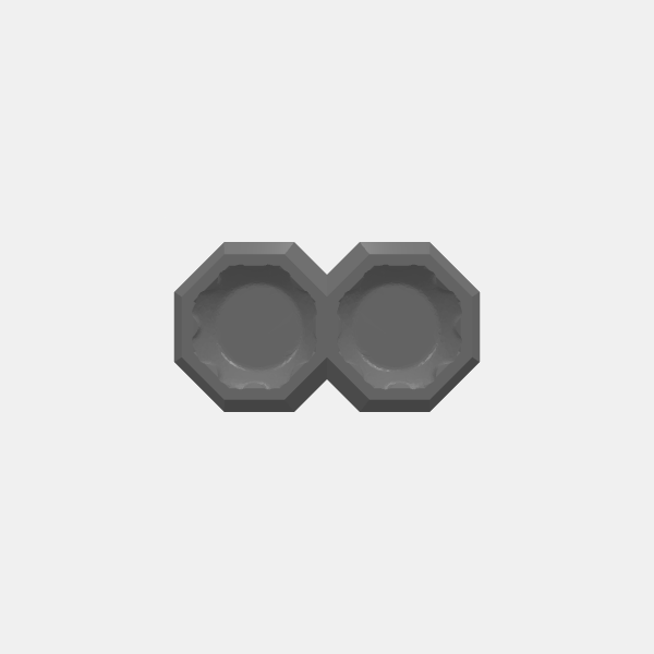 Badger Painting Handle - Handle Stand - Double v1.4.stl