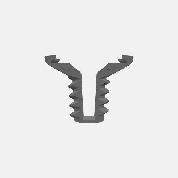 Badger Painting Handle - Insert - Round 40 v1.5.stl