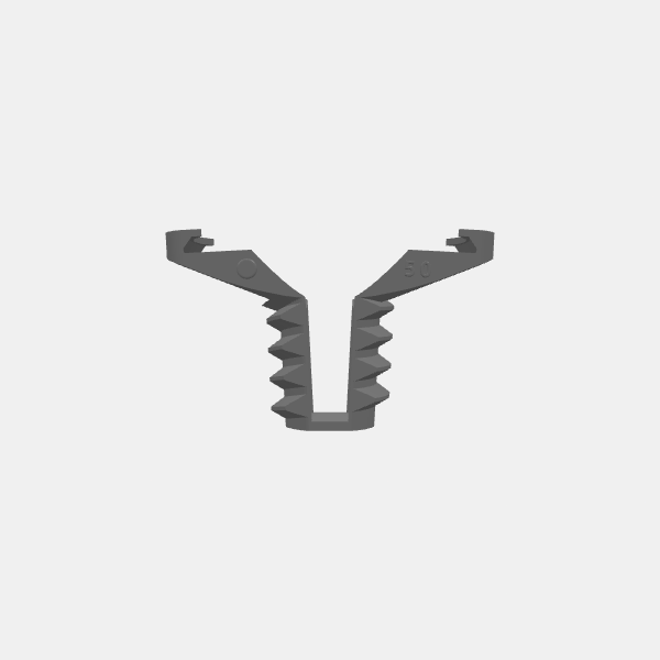 Badger Painting Handle - Insert - Round 50 v1.5.stl