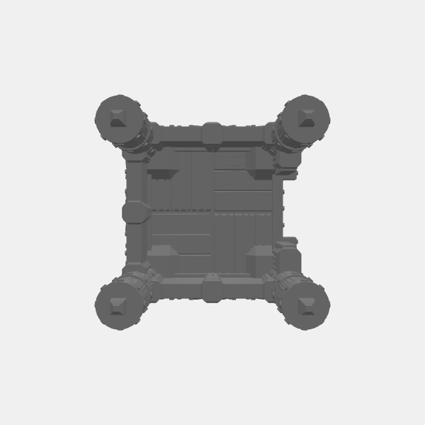 Tilestone Heavy Guard - WatchTower - Tower Top v1.0.stl