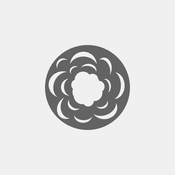 Gaming Template - 4in Circle - Smoke v1.0.stl