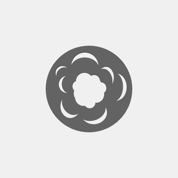 Gaming Template - 3in Circle - Smoke v1.0.stl