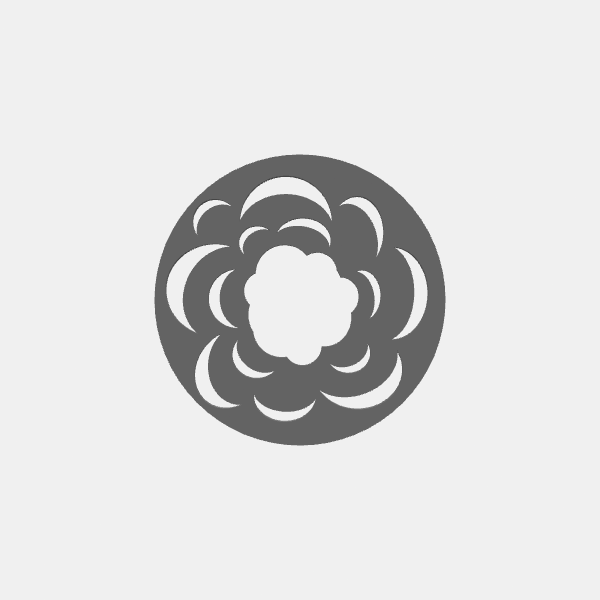 Gaming Template - 5in Circle - Smoke v1.0.stl