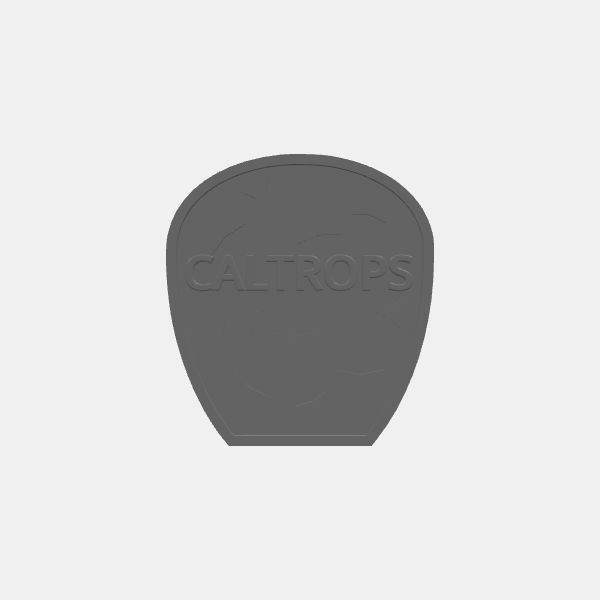 Gaslands Dropped Weapon Templates - Caltrops v2.0.stl