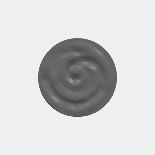 RPG - Puzzle Props - Elemental Keys - Water Insert for Basin v1.0.stl