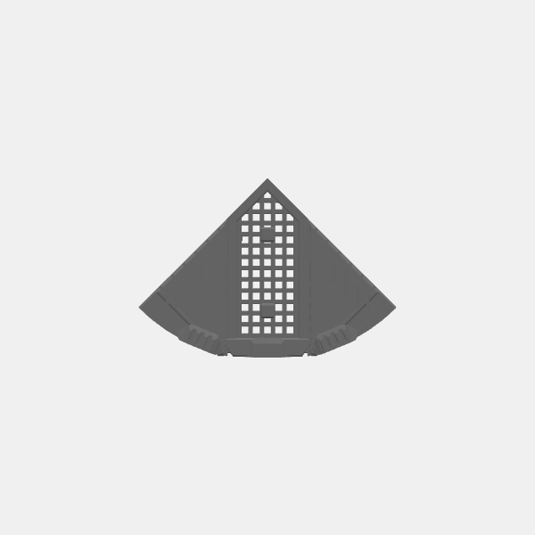 Landing Platform - Platform Quarter section v1.1.stl