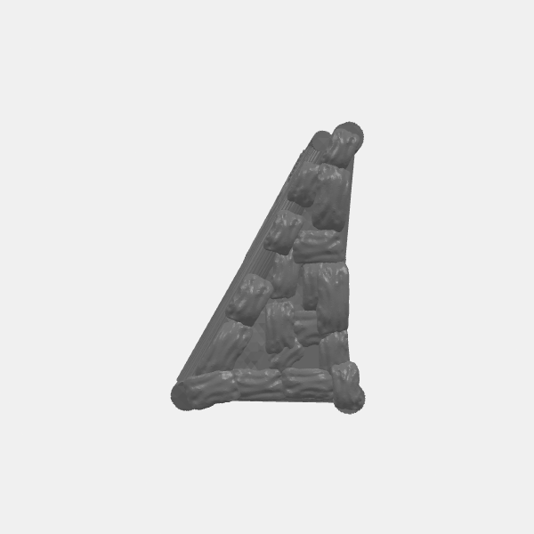 SB3D - Trench Blocks - 1x3 Triangle Right - Full Height v1.1.stl