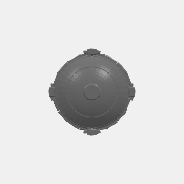 Tilestone - Domed Temple - Plain - Dome v1.2.stl