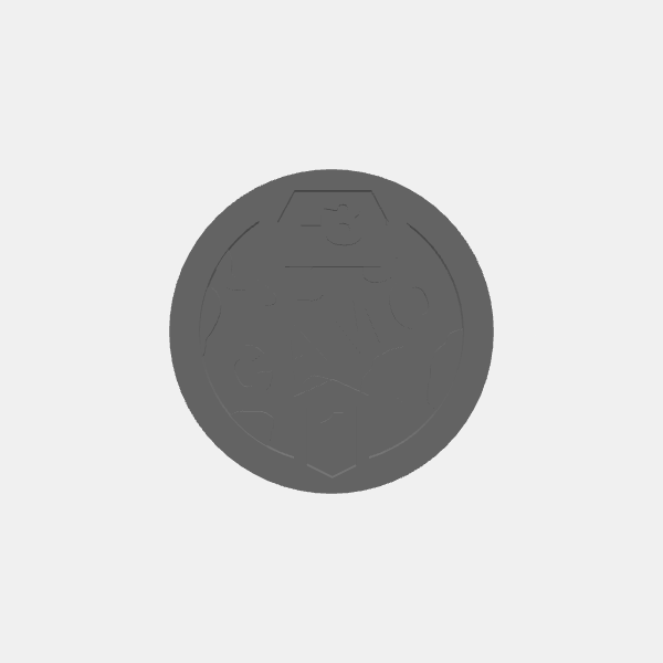 Tokens - Infinity - 35mm - Camouflage - Minus 3 - 1 v1.0.stl