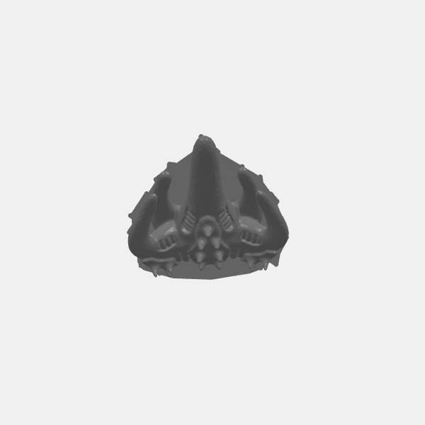 Billions Suns - Xylen Bioships Fleet - Ship Mass 2 - Monitor EXP RESIN SUPPORTED v1.2.stl