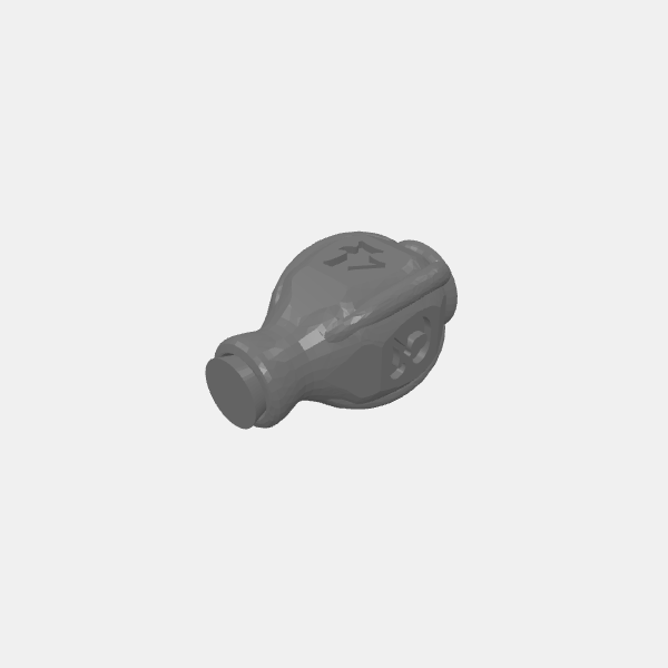 Potion Bottle - D4 dice v1.4.stl