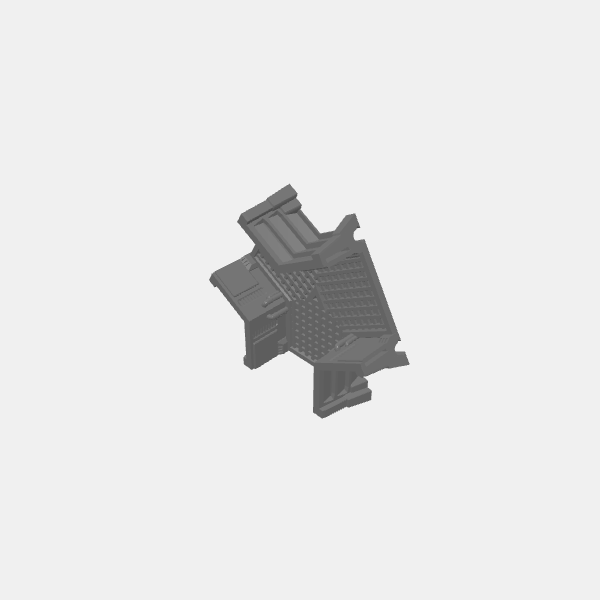 Legion - Imperial Trench - Intersection - Y v2.0.stl