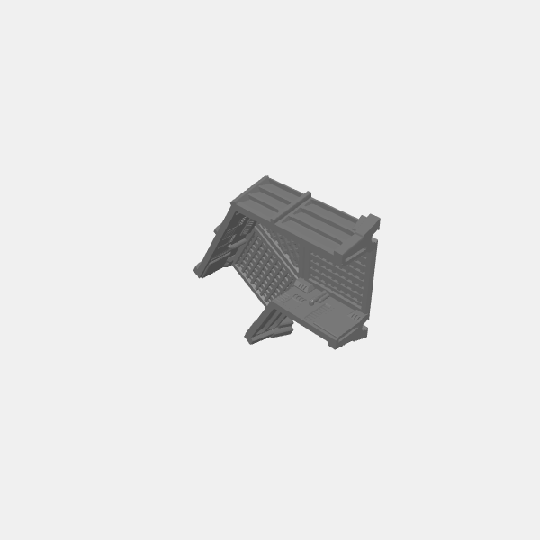 Legion - Imperial Trench - Turn - 60 degree v2.0.stl