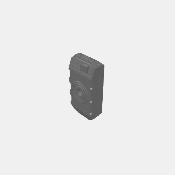 BRUTL - Modular Tank - Body - Medium Width Armor Plates 1.0.stl