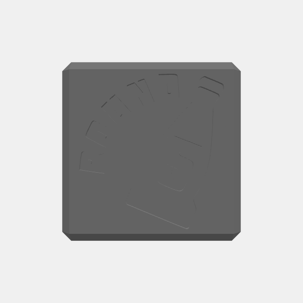SB3D - Fallout Factions Tokens - Round Tracker Cube v1.0.stl