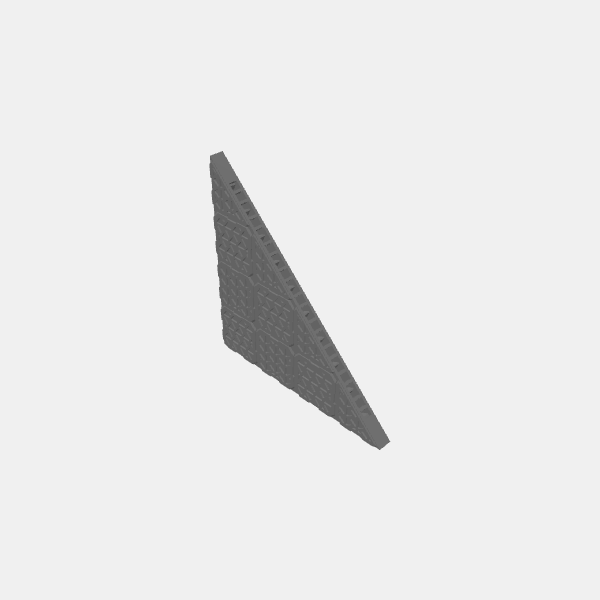 Floor Tiles -Triangle Grating/OA-Sablebadger-Starship-Triangle Grating v1.1.stl