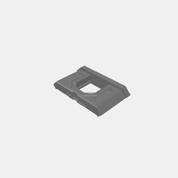 Walls - Starship/P-Door-wide-Sablebadger-Starship-Wall-v1.0.stl