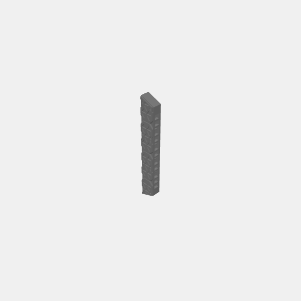 Floor Tiles -Triangle Grating/Z-Sablebadger-Starship-Triangle Grating v1.1.stl