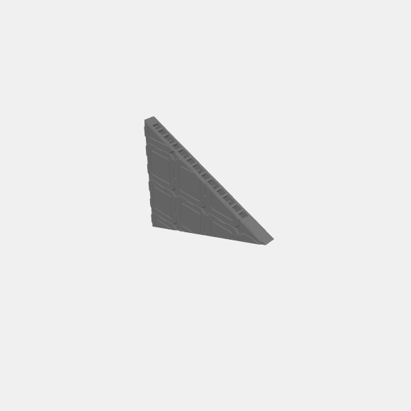 Floor Tiles - Plain Flat/Y-Sablebadger-Starship-Plain Flat v1.0.stl