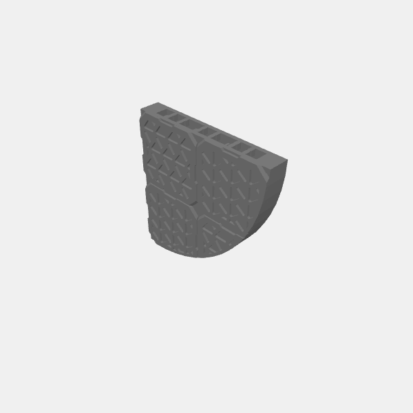 Floor Tiles -Triangle Grating/F-Sablebadger-Starship-Triangle Grating v1.1.stl