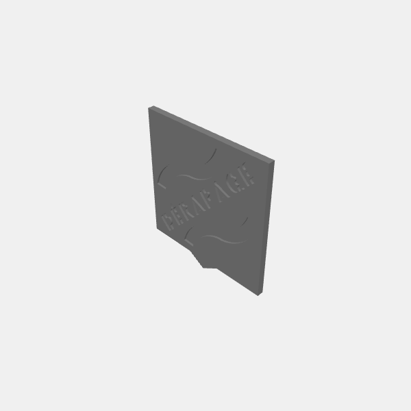 Gaslands templates 2022 FRENCH - Dérapage v1.0.stl