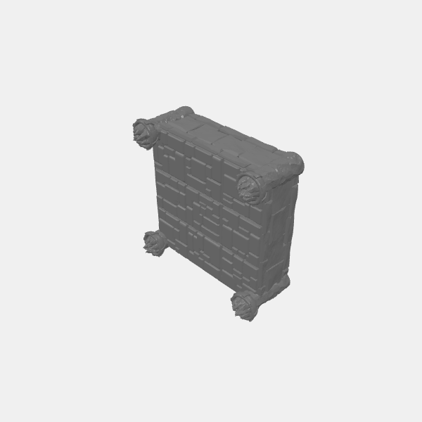 Tilestone - Shrine Platform - Small Plain v1.0.stl