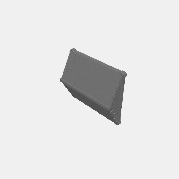 Tilestone - Shrine of the Goddess - Roof v1.0.stl