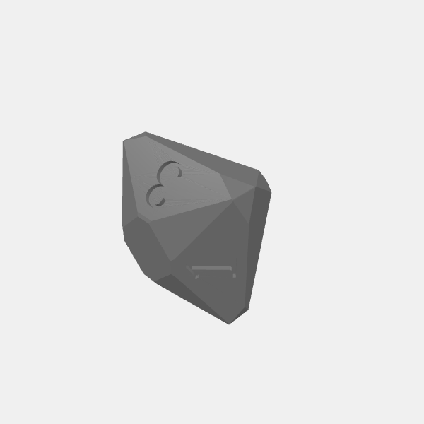 Dice - Gemstone Dice -D4 v1.0.stl