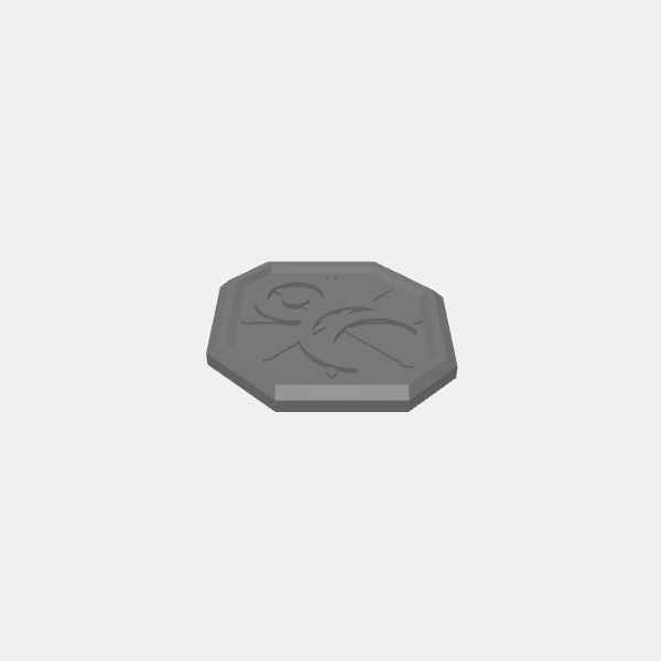 RPG Coins - Alchemy Coins - Platinum - v1.2.stl