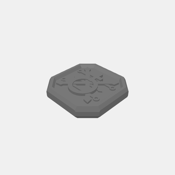 RPG Coins - Alchemy Coins - Copper - v1.1.stl