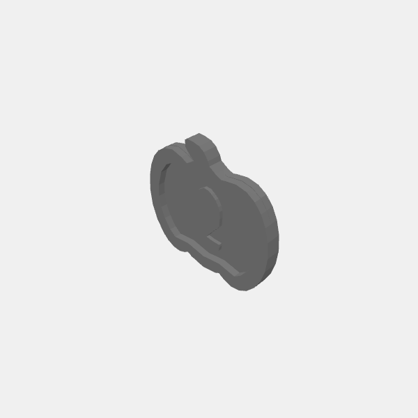 Game Tokens - Number - Pumpkin - 2 v1.0.stl