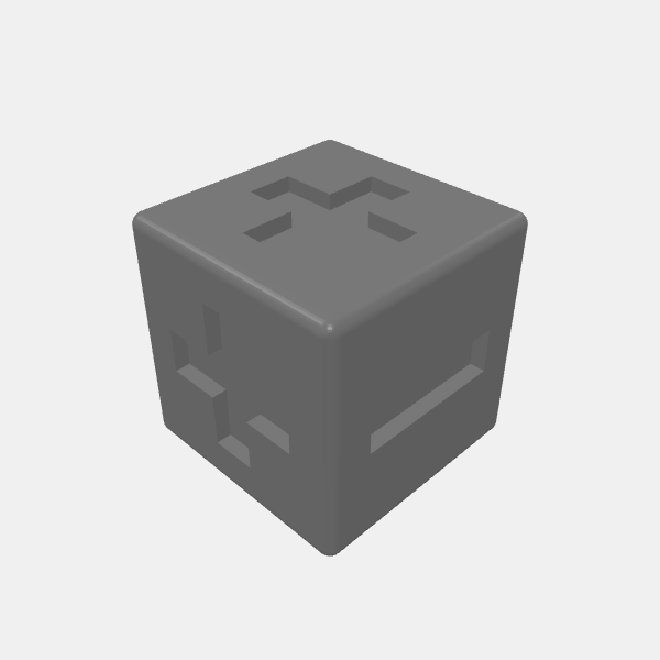A Billions Suns - Dashboard plus minus cube v2.1.stl