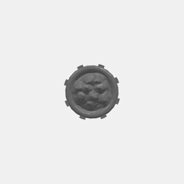 Objective Markers - Brazier Columns 25mm Base - Clue 1 v1.2 .stl