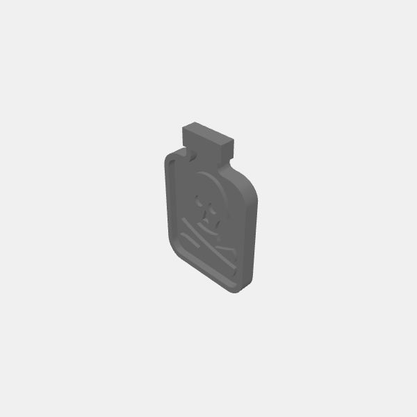 Game Tokens - Poison Bottle v1.2.stl