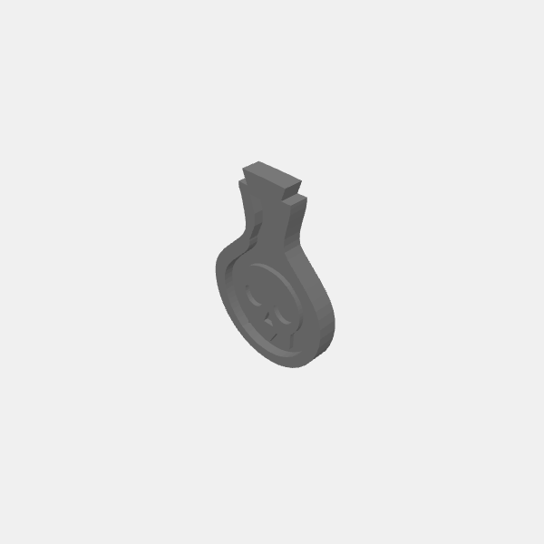Game Tokens - Skull Potion Bottle v1.0.stl
