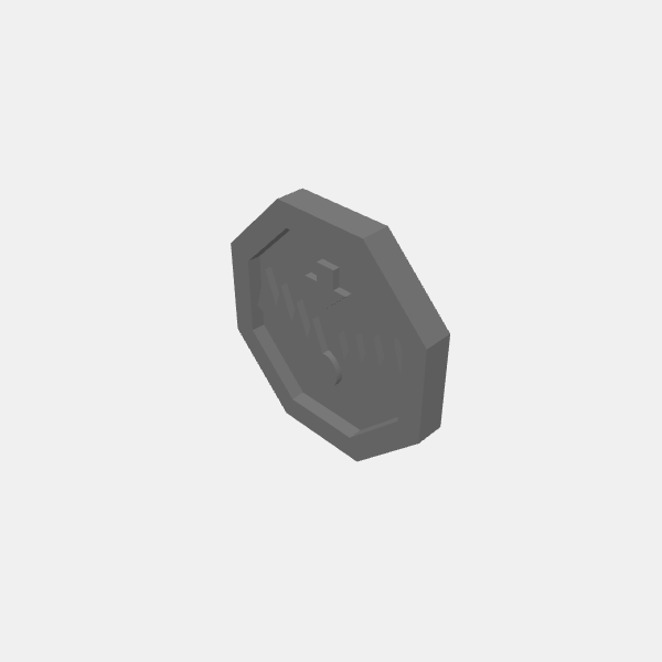 Game Tokens - Trap v1.0.stl