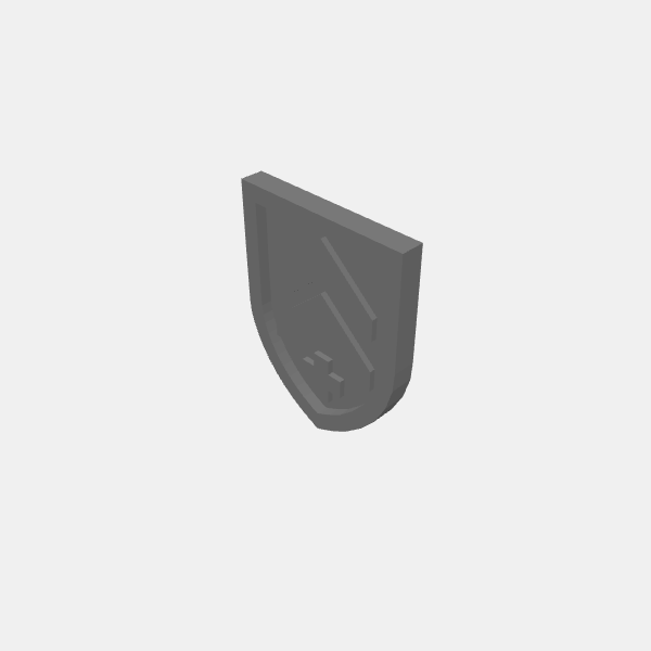 Game Tokens - Shield Defense Buff v1.0.stl