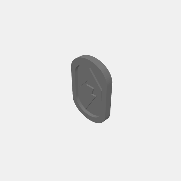Game Tokens - Surge Arrow with Bolt v1.0.stl
