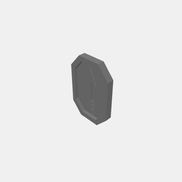 Game Tokens - Ammo Arrow v1.0.stl