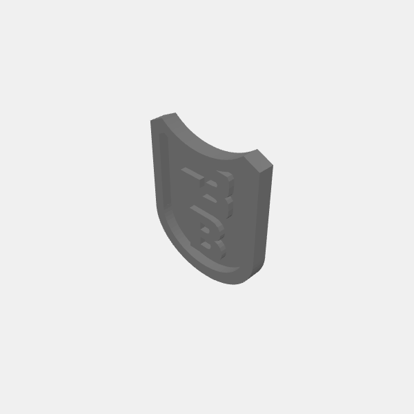Tokens - Age of Sigmar set/Gaming Tokens - AoS - U Shape minus 3 Bravery v1.0.stl