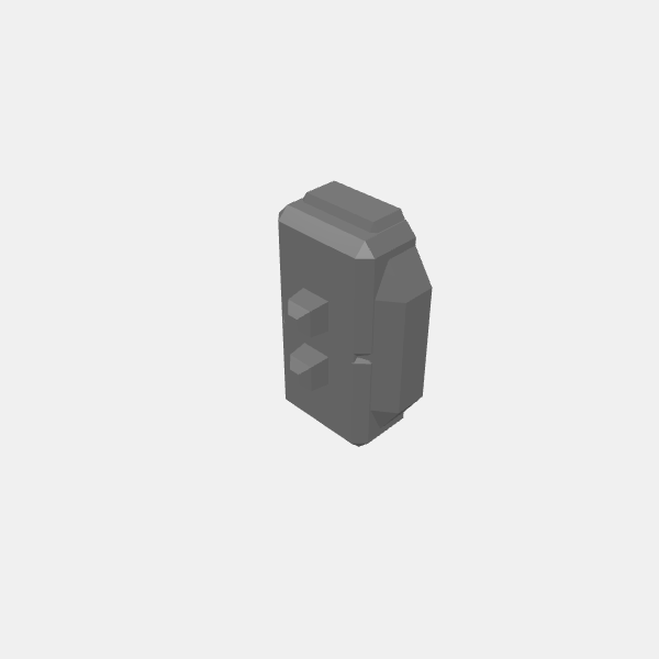 Gaslands - Turret v2 - Gun Mount Insert v1.3.stl